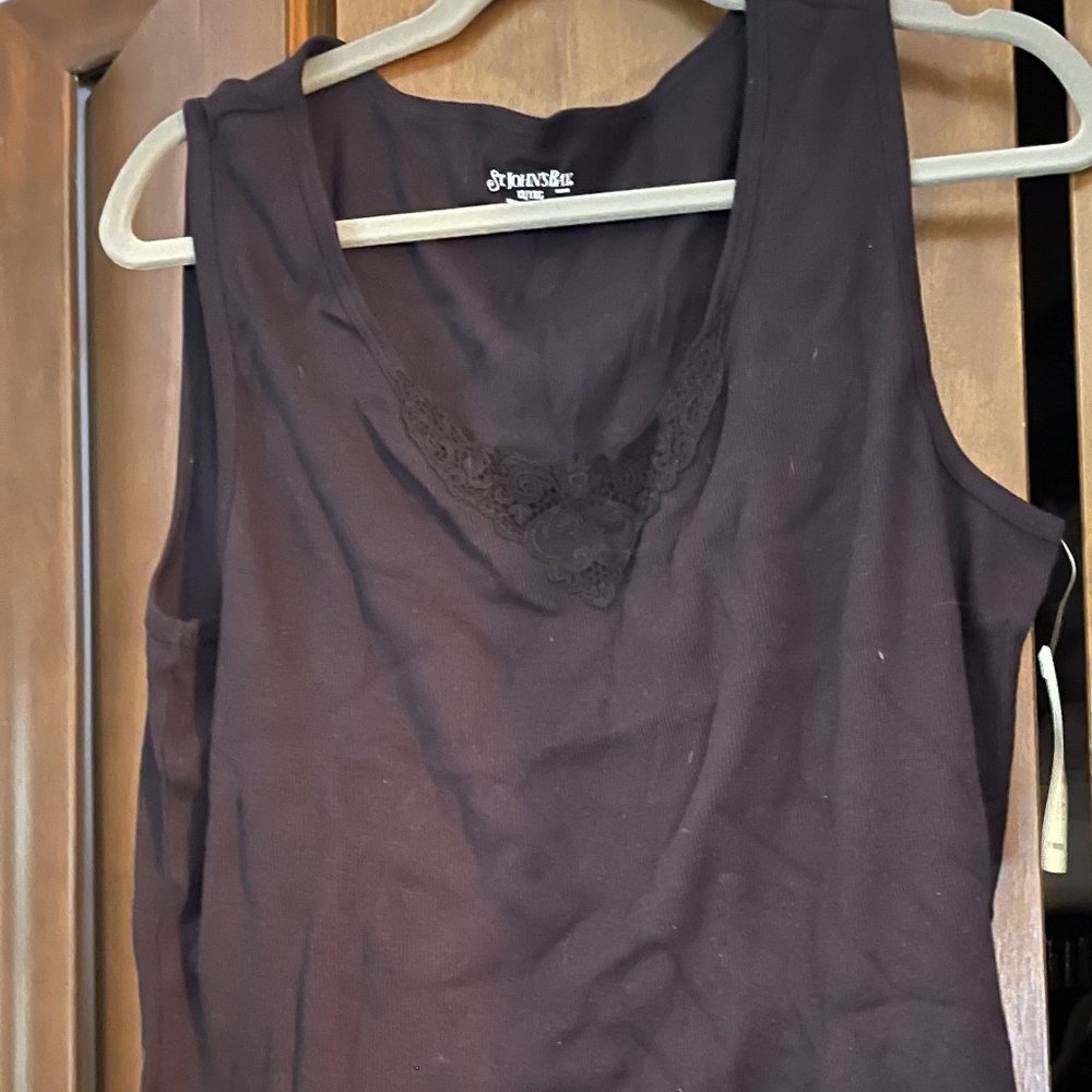 St. Johns bay womens plus tank top
